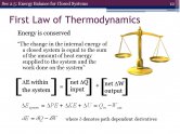 First Law of Thermodynamics 12