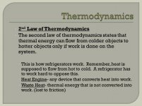 Thermodynamics The second