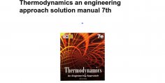 Thermodynamics An Engineering Approach eBook