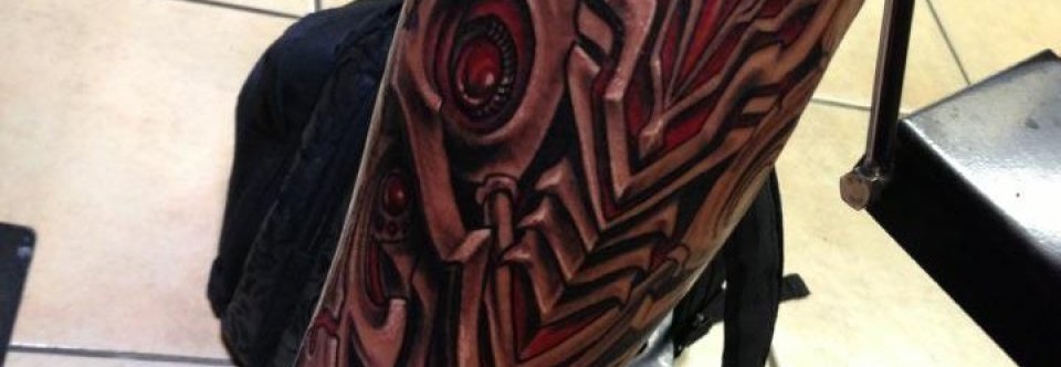 Biomechanical Tattoo artists California