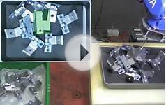 Bin Picking Metal Hinges Demo with Spatial Vision Robotics